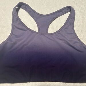 Old Navy Women’s Purple Ombré Sports Bra Size Large